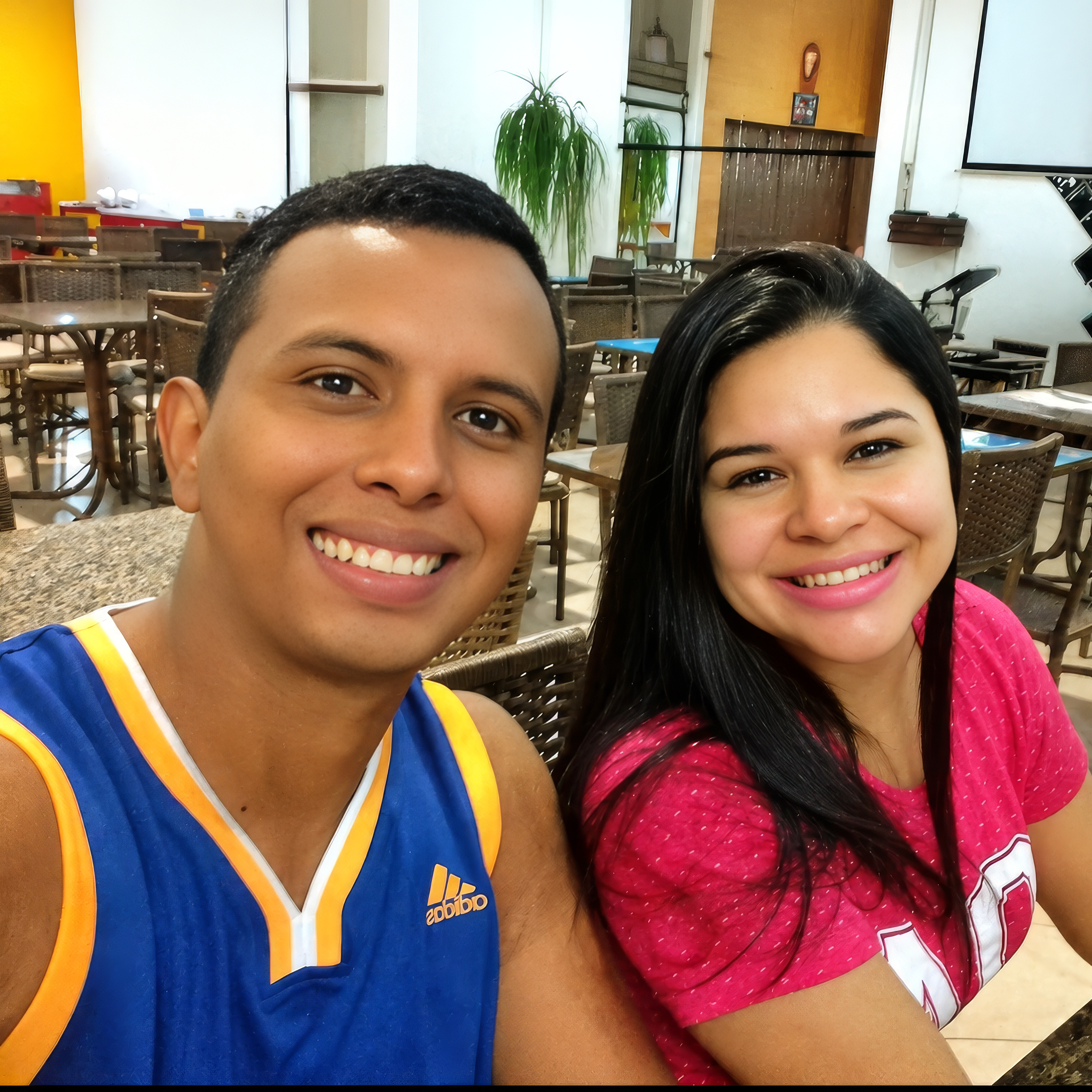 Marcus e Bia em Santarém em 2015
